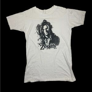 1990s WHITE ZOMBIE Vintage T Shirt Single Stitched Rob Zombie XL